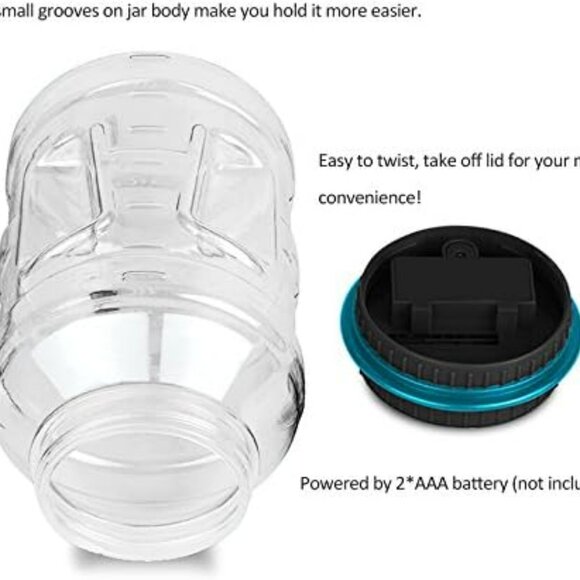 Coin Piggy Bank Saving Jar, Digital Coin Counter with LCD Display Large Capacity - Picture 6 of 7